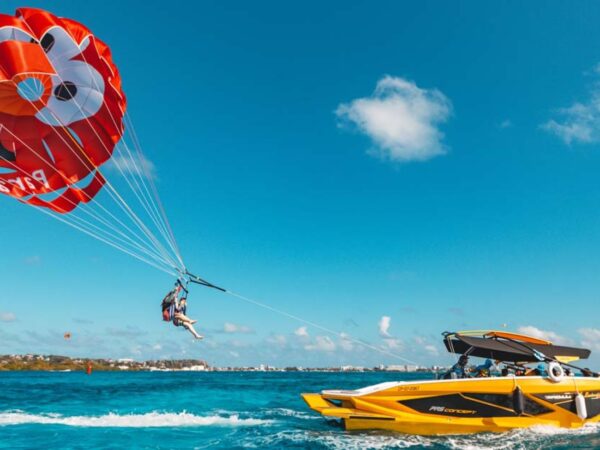 Parasail en San Andrés con Exploria 03 Combo Parasail + Buceo en San Andrés