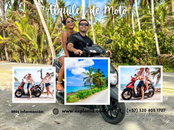 Alquiler de Moto en Cartagena con Exploria 01 Alquiler de Motos San Andrés Islas