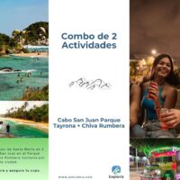 Combo Cabo San Juan Parque Tayrona + Chiva Rumbera en Santa Marta con Exploria 19 Combo Cabo San Juan Parque Tayrona + Chiva Rumbera en Santa Marta