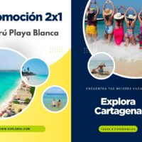 Promo 2x1 Barú Playa Blanca en Cartagena con Exploria x1 Promoción 2x1 Barú Playa Blanca